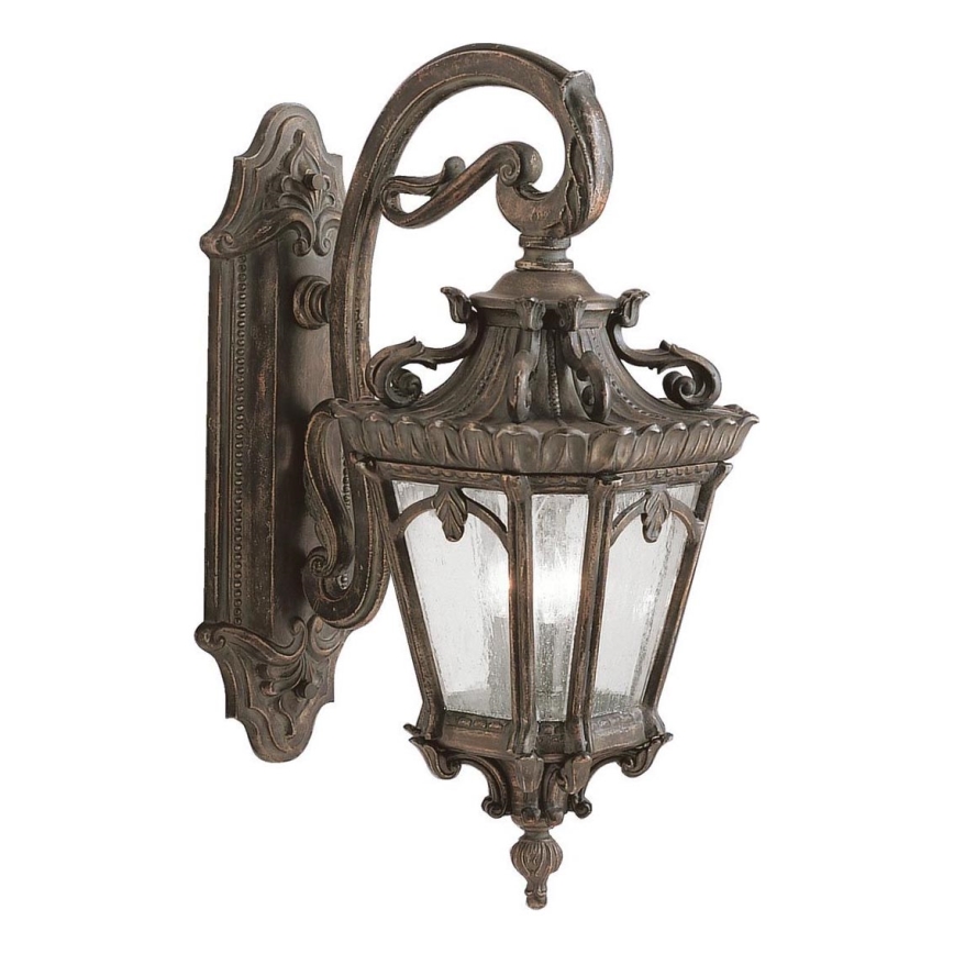 Kichler - Outdoor-Wandleuchte TOURNAI 3xE14/60W/230V IP44
