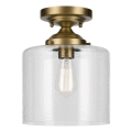 Kichler - Plafonnier WINSLOW 1xE27/60W/230V d. 21,6 cm laiton