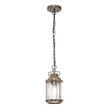 Kichler - Suspension chaîne d'extérieur ASHLAND BAY 1xE27/60W/230V IP44
