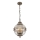 Kichler – Suspension extérieure HALLERON sur chaîne, 3 ampoules E14 (max. 40 W), 230 V, IP44