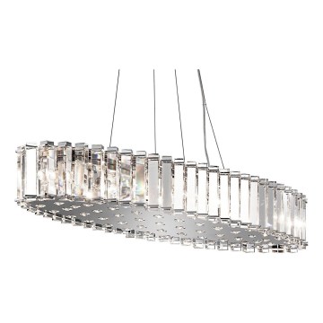 Kichler - Suspension filaire de salle de bain LED CRYSTAL SKYE 12xG9/3W/230V IP44