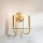 Kichler - Wandleuchte CAPITOL HILL 2xE14/40W/230V goldfarben