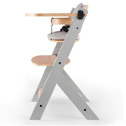 KIDERKRAFT - Sedia da pranzo per bambini con rivestimento ENOCK grigio