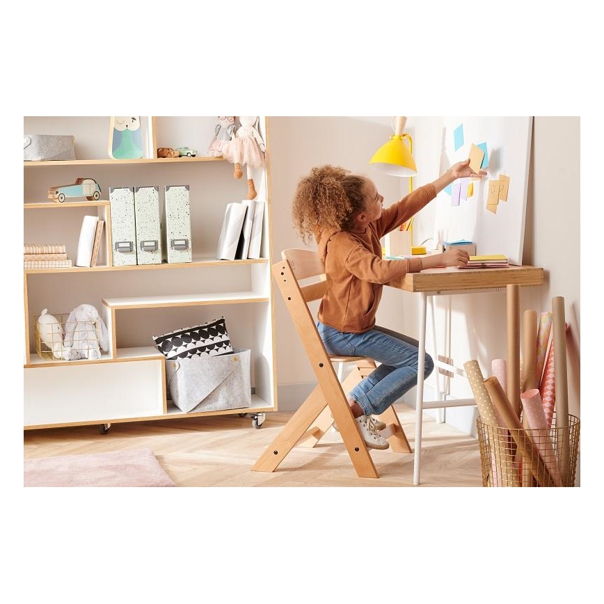 KIDERKRAFT - Sedia da pranzo per bambini ENOCK bianca