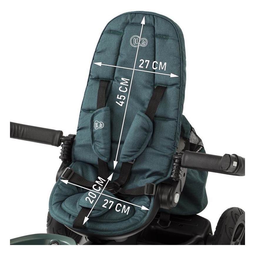 KIDERKRAFT - Triciclo per bambini 5v1 EASYTWIST rosa/nero