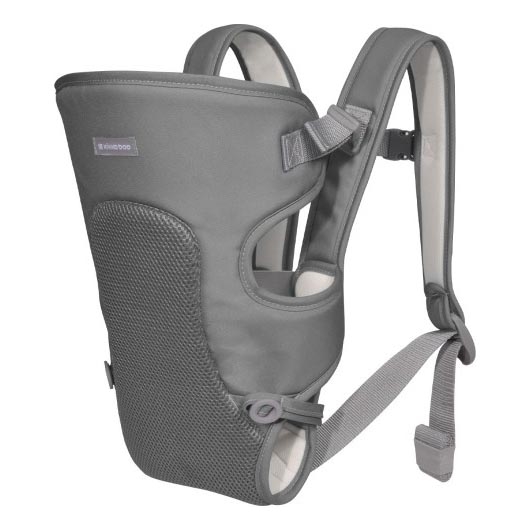 KikkaBoo - Porte-bébé MYRA MESH gris