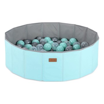 Kinder-Bällebad d 80 cm blau/grau