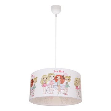 Kinder-Deckenleuchte GIRLS VIBES 1xE27/60W/230V Ø 40 cm für Mädchen