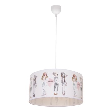 Kinder-Deckenleuchte GIRLS VIBES 1xE27/60W/230V Ø 40 cm für Mädchen