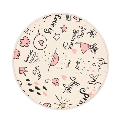 Kinder-Deckenleuchte KIDDY 2xE27/40W/230V beige/rosa
