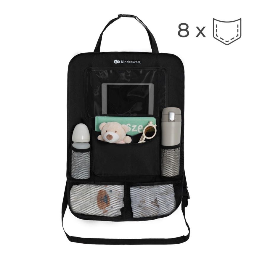 KINDERKRAFT - Auto-Organizer, schwarz