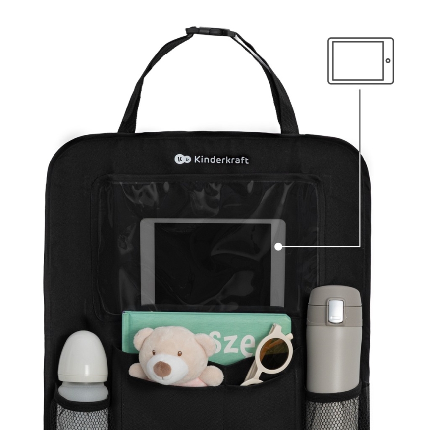KINDERKRAFT - Auto-Organizer, schwarz