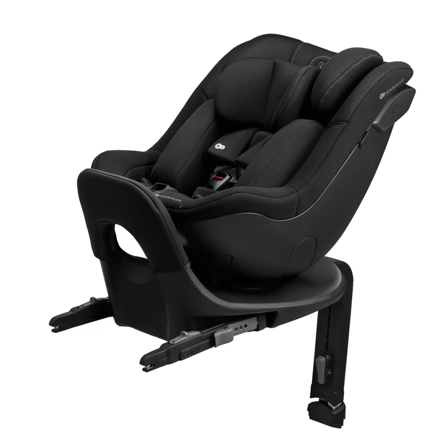 KINDERKRAFT - Autokindersitz mit drehbarer Basis I-GUARD i-Size 40-105 cm schwarz