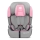 KINDERKRAFT - Autositz COMFORT UP i-Größe (76-150 cm) grau/rosa