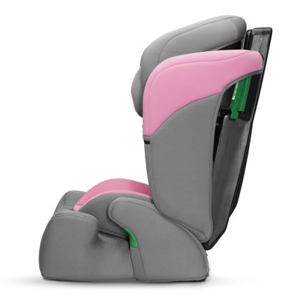 KINDERKRAFT - Autositz COMFORT UP i-Größe (76-150 cm) grau/rosa