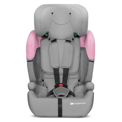 KINDERKRAFT - Autositz COMFORT UP i-Größe (76-150 cm) grau/rosa
