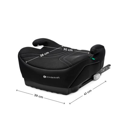KINDERKRAFT - Autositzerhöhung I-BOOST 2 PRO i-Size 125–150 cm schwarz