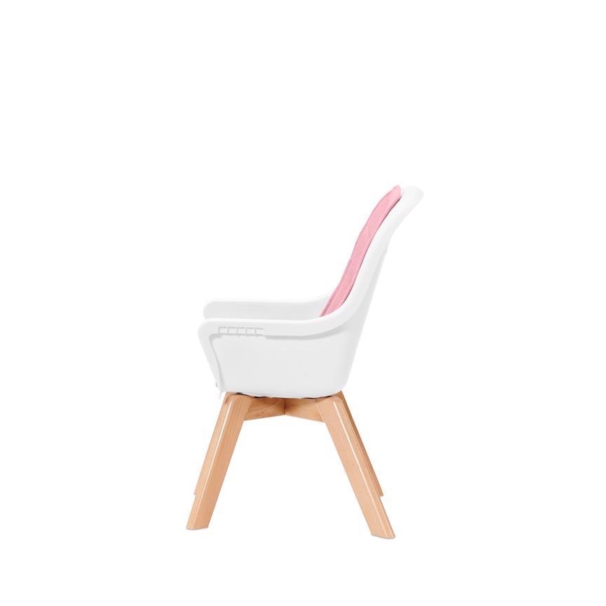 KINDERKRAFT - Baby Esstischstuhl 2in1 TIXI rosa