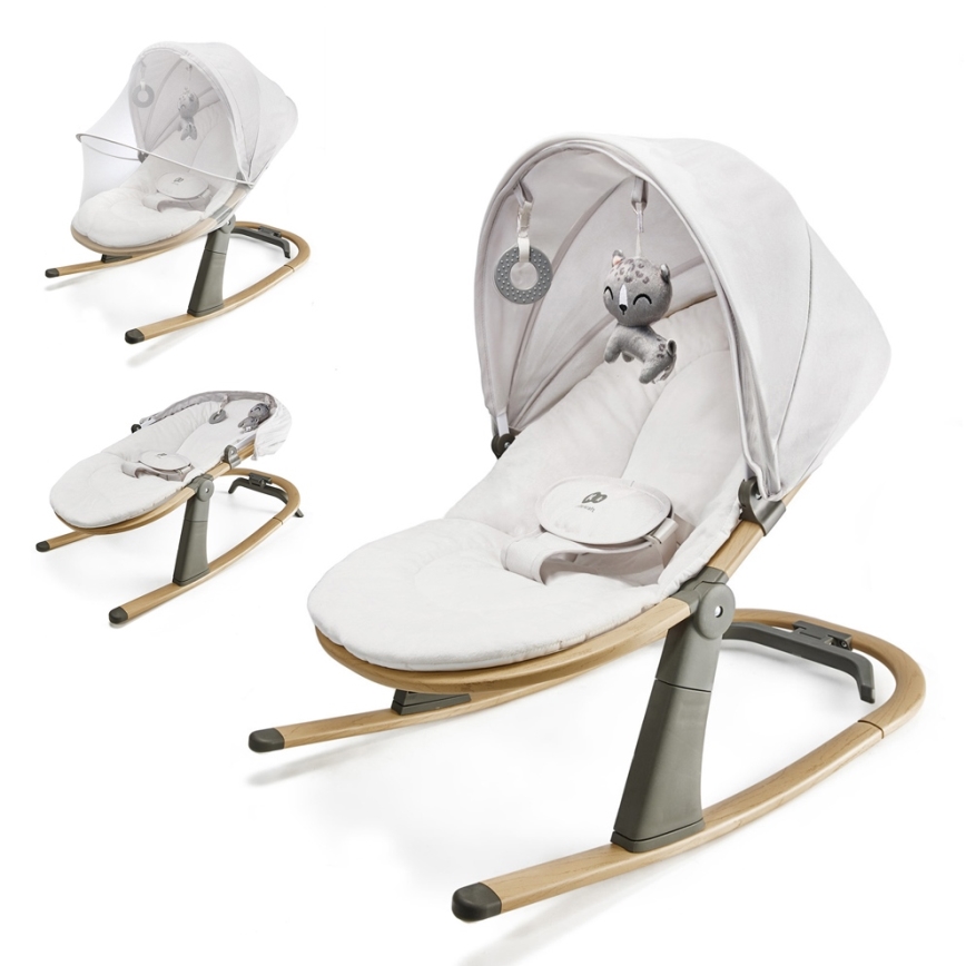KINDERKRAFT - Babywippe ELSU grau