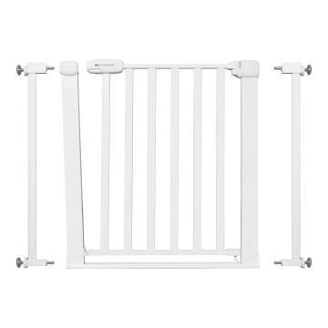 KINDERKRAFT - Barriera di sicurezza LOCK&GO 75-103 cm bianco
