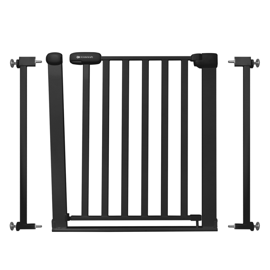 KINDERKRAFT - Barriera di sicurezza LOCK&GO 75-103 cm nero