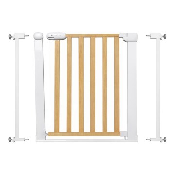 KINDERKRAFT - Barriera di sicurezza LOCK&GO 75-103 cm pino