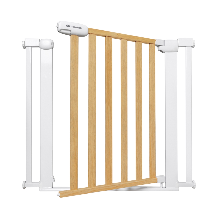 KINDERKRAFT - Barriera di sicurezza LOCK&GO 75-103 cm pino