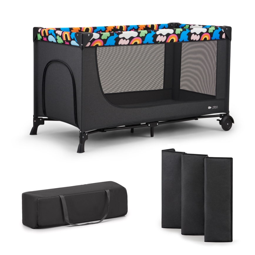 KINDERKRAFT - Berceau de voyage JOY 2 Happy shapes