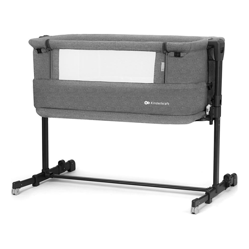 KINDERKRAFT - Berceau NESTE GROW gris foncé