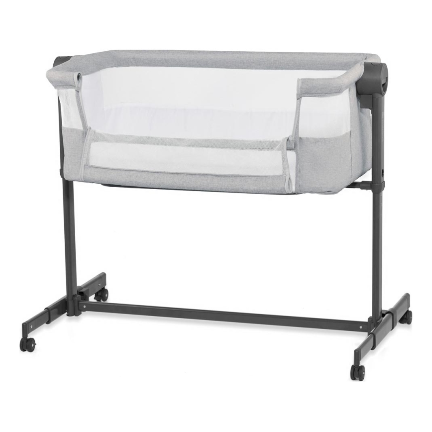 KINDERKRAFT - Berceau pour bébé NESTE UP 2 gris clair