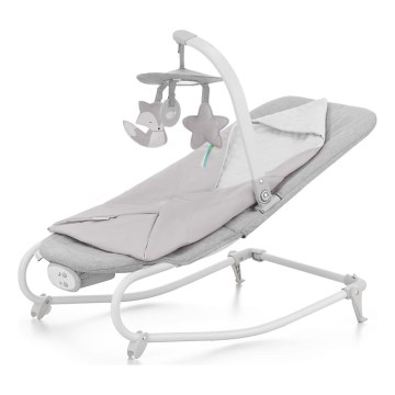 KINDERKRAFT - Berceuse vibrante pour bébé avec une mélodie FELIO 2 gris
