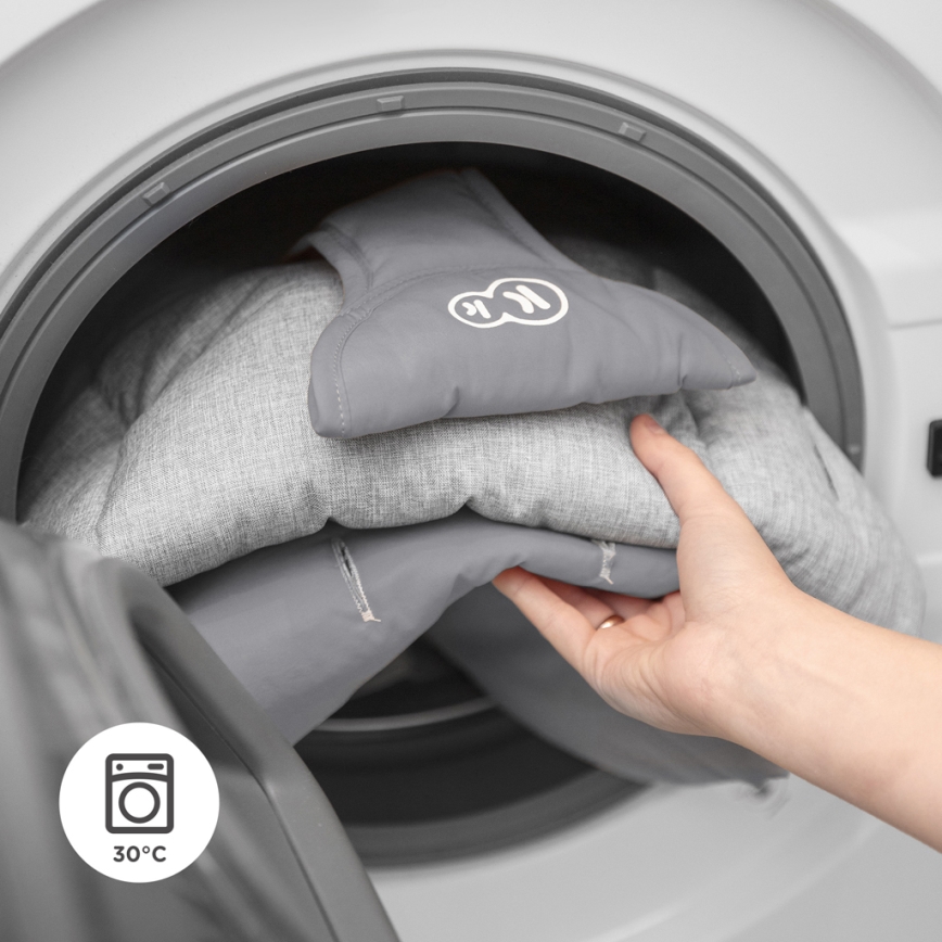 KINDERKRAFT - Berceuse vibrante pour bébé avec une mélodie FELIO 2 gris