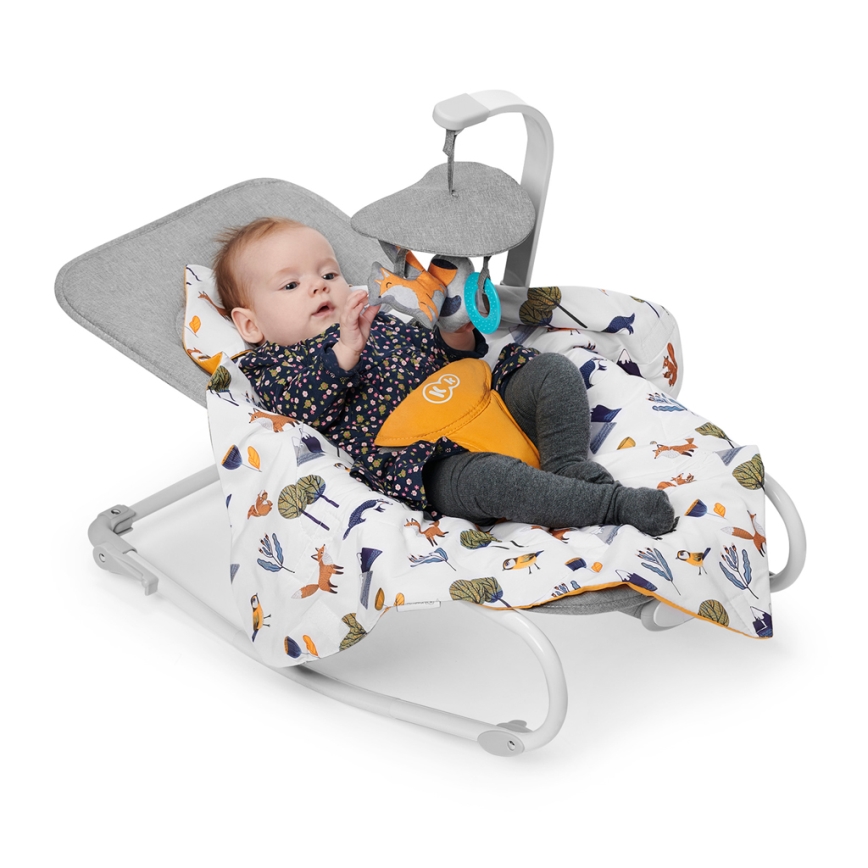 KINDERKRAFT - Berceuse vibrante pour bébé avec une mélodie FELIO 2 rose