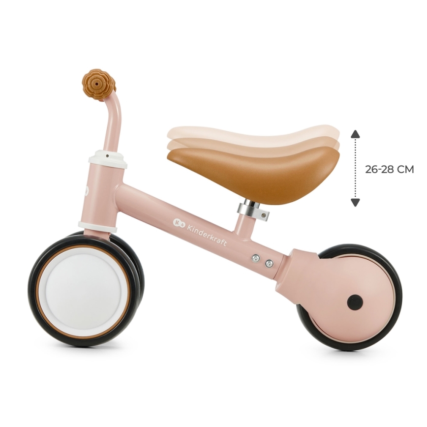 KINDERKRAFT - Bici a spinta CUTIE rosa