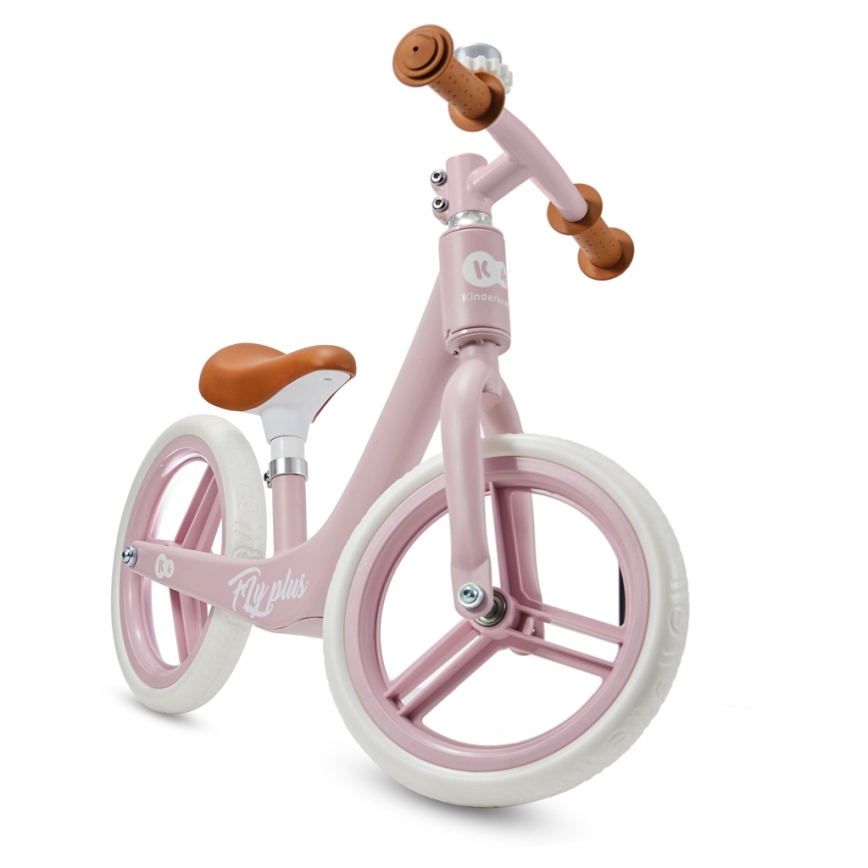 KINDERKRAFT - Bici a spinta FLY PLUS Powder rosa