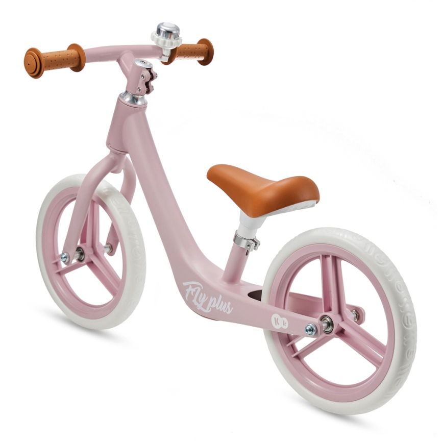 KINDERKRAFT - Bici a spinta FLY PLUS Powder rosa