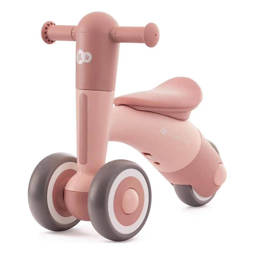 KINDERKRAFT - Bici a spinta MINIBI Premium rosa