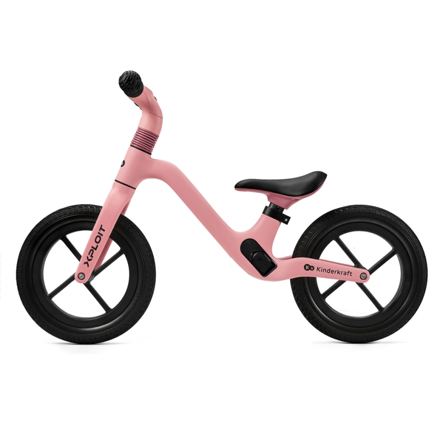 KINDERKRAFT - Bici a spinta XPLOIT Bubblegum rosa