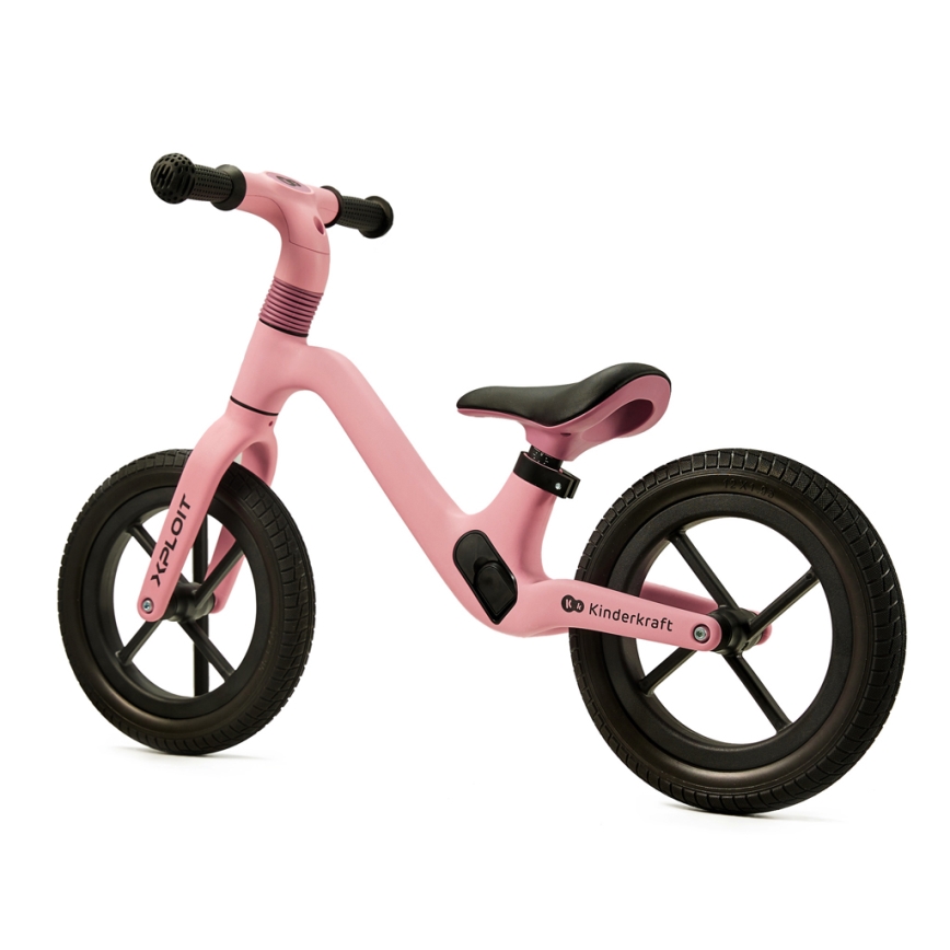 KINDERKRAFT - Bici a spinta XPLOIT Bubblegum rosa