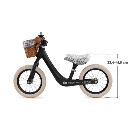 KINDERKRAFT - Bici senza pedali RAPID 2 Nero Lunare Bizuu