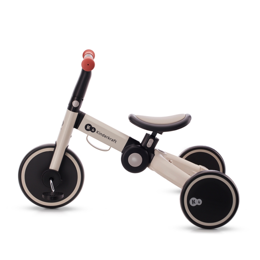 KINDERKRAFT - Bicicletta a spinta per bambini 3in1 4TRIKE grigio