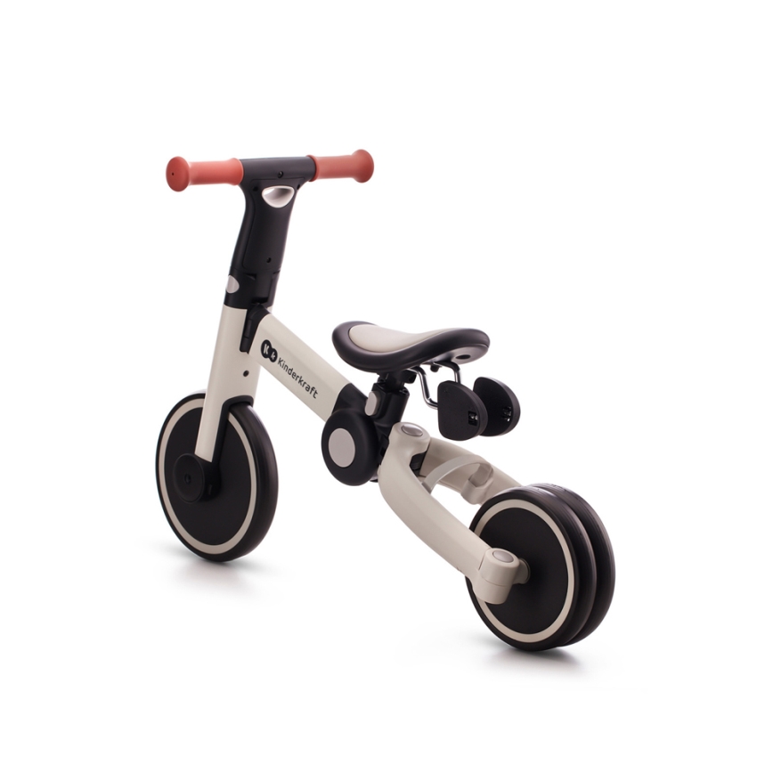 KINDERKRAFT - Bicicletta a spinta per bambini 3in1 4TRIKE grigio