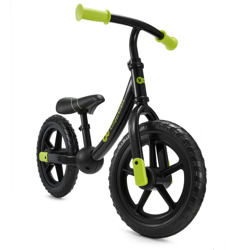 KINDERKRAFT - Bicicletta senza pedali 2WAY NEXT nera