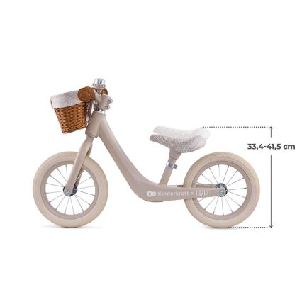 KINDERKRAFT - Bicicletta senza pedali RAPID 2 Dune Whisper Bizuu