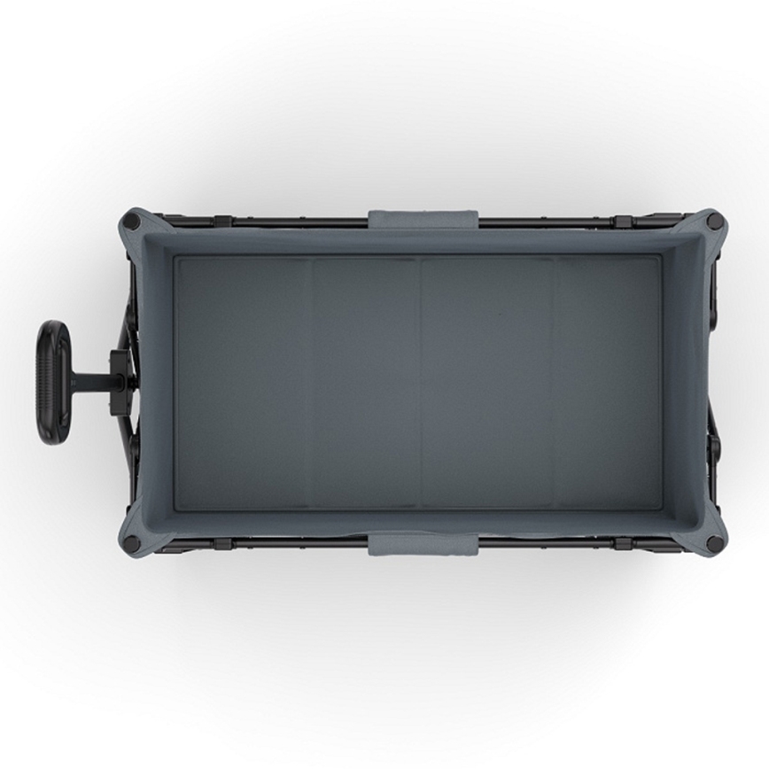 KINDERKRAFT - Carrello da trasporto pieghevole WAGON ROLLSTER grigio