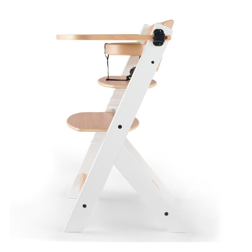 KINDERKRAFT - Chaise de repas pour bébé ENOCK blanc