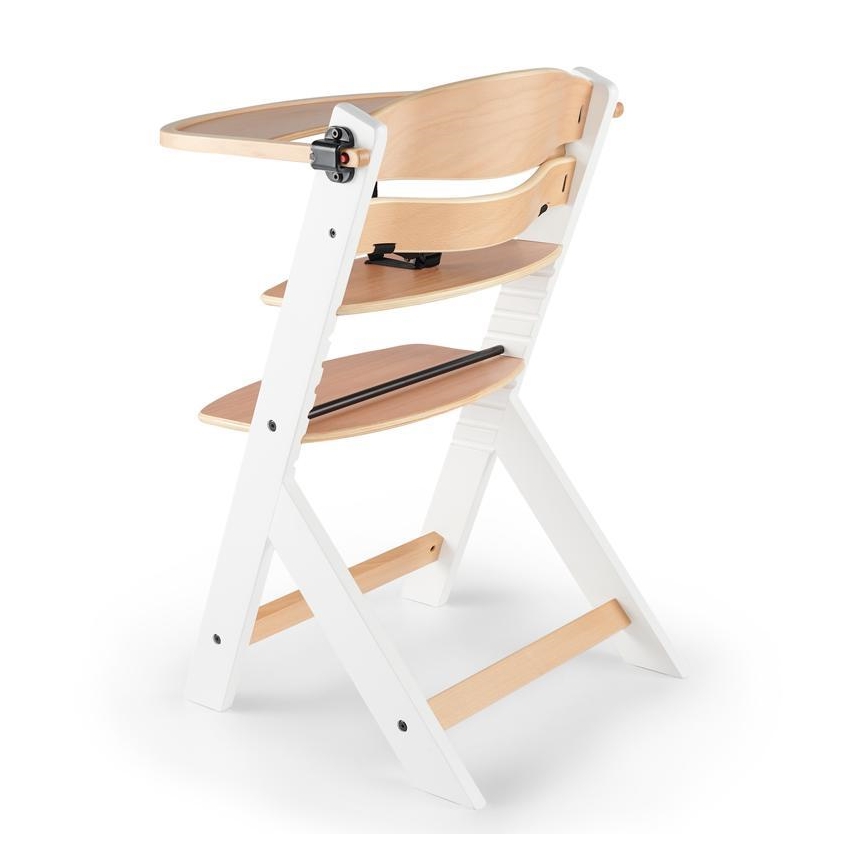 KINDERKRAFT - Chaise de repas pour bébé ENOCK blanc