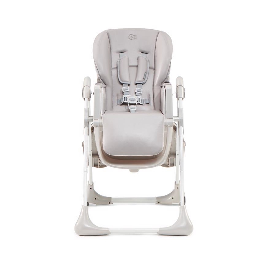 KINDERKRAFT - Chaise de repas pour bébé YUMMY grise
