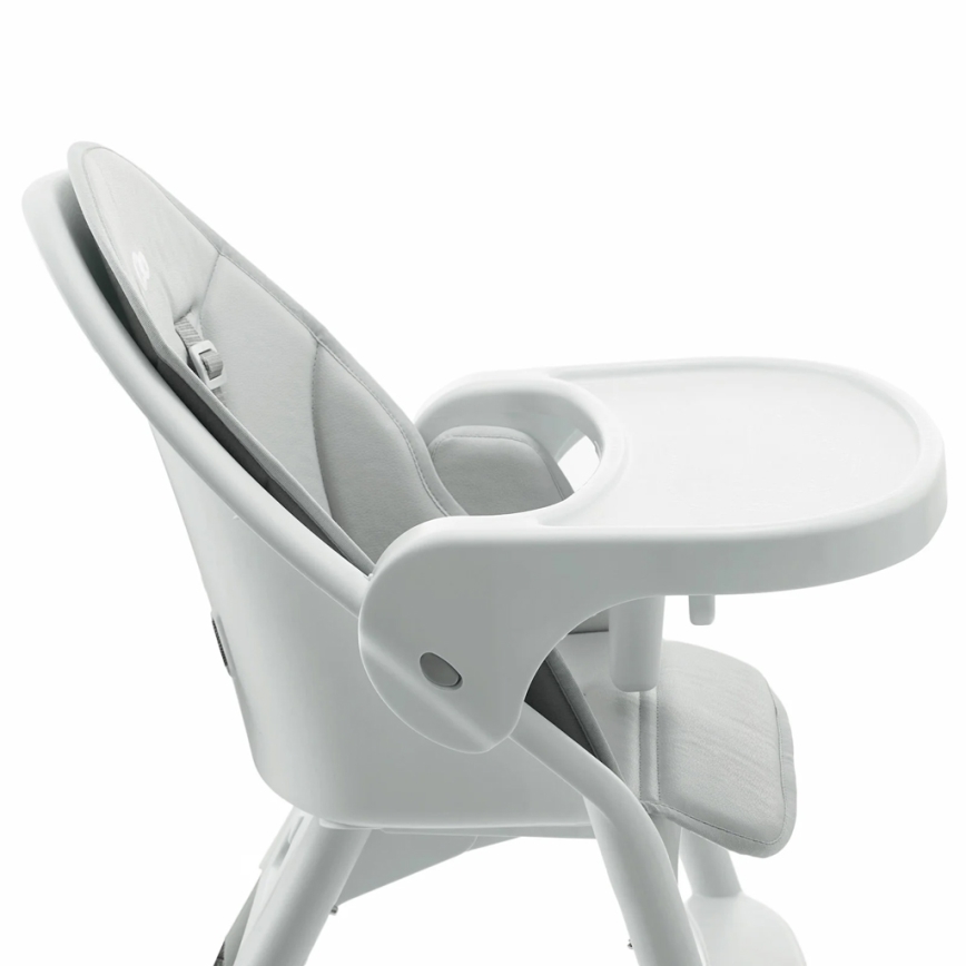 KINDERKRAFT - Chaise haute enfant 2en1 DINNLY gris