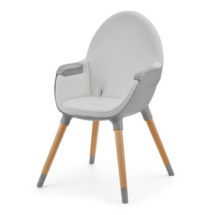 KINDERKRAFT - Chaise haute enfant FINI2 hêtre/gris